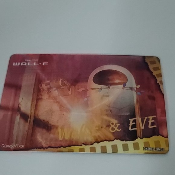 Wall E and Eve 3D Lenticular Disney Pixar 37th Anniversary Oscars Trading Card - Picture 6 of 7